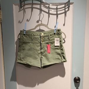 High waisted shorts